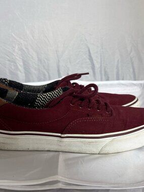 Vans Port Royale/White Authentic Canvas Skate Shoes - Men's US 8